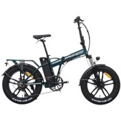Resim Kron Elekton Zuma 20 Jant Katlanabilir 36 Volt 350 Watt Elektrikli Bisiklet Yeşil 