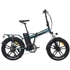 Resim Kron Elekton Zuma 20 Jant Katlanabilir 36 Volt 350 Watt Elektrikli Bisiklet Yeşil 