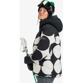 Resim Roxy Alofted Puffy Kadın Gri Kayak Montu.6700 