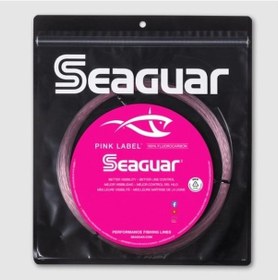 Resim Seaguar Pink Label %100 Fluoro Carbon 25mt Shock Leader Misina - 0.740mm 