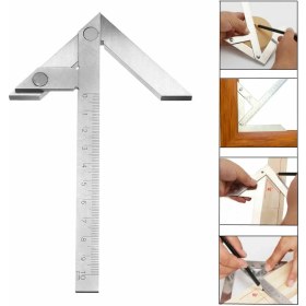 Resim Venoa Merkezleme Dereceli Gönye 160X250 mm 