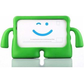 Resim Apple Uyumlu iPad Pro 7. Nesil 10.5" İnç Kılıf Standlı ve Tutma Kollu Yumuşak Silikon Çocuk Tablet Kılıfı 