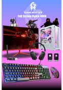 Resim Gm Game Master Hydra 4060 R5 5600 23.8" Gaming Full Sistem Masaüstü Bilgisayar 