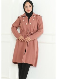 Resim Beylem Beli Lastikli Triko Kap 1193 - Gül Kurusu Gülkurusu 