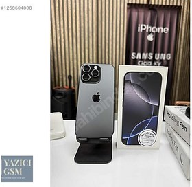 Resim Apple iPhone 16 Pro İkinci El TR | 128 GB | Siyah 