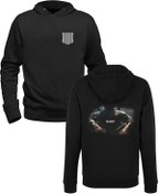 Resim Alfa Tshirt Call Of Duty Dijital Baskılı Siyah Ön Arka Baskılı Çocuk Sweatshirt 