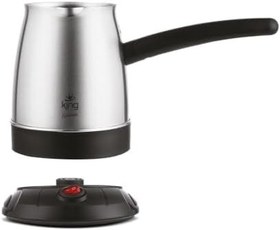 Resim King K3109 Kahvella Türk Kahvesi Makinesi | 6 Fincan, 600W, Çelik Gövde 