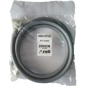 Resim 2mt (200CM) Çamaşır Makinesi Hortumu - Bulaşık Makinesi Şebeke Hortumu - Temiz Su Giriş Hortumu- Su Bağlantı Hortumu - Sızdırmaz Yüksek Kaliteli Hortum - (1 Adet) 