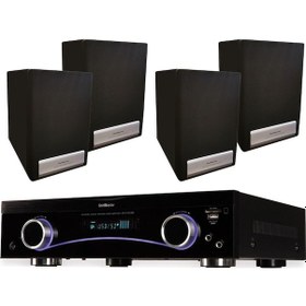 Resim 4 Adet Hoparlör Anfi Av-313 Set Ev Sinema Sistemi-132361 
