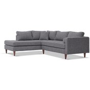 Resim Vipa Home Vipa Minnesota Sol Sabit Oturum R+2 L Köşe Takımı - İskandinav Tasarım, Salon ve Oturma Odası İçin 
