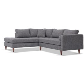 Resim Vipa Home Vipa Minnesota Sol Sabit Oturum R+2 L Köşe Takımı - İskandinav Tasarım, Salon ve Oturma Odası İçin 