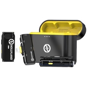 Resim Hollyland Lark C1 Duo İkili Ios Uyumlu Kablosuz Mikrofon Sistemi 