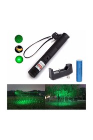 Resim SHAVER Çok Güçlü Şarjlı Turbo Yeşil Lazer Pointer Kibrit Yakabilen 15000 Mv Güç 