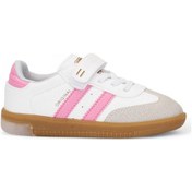 Resim 044 Çocuk Işıklı Sneaker Beyaz/pembe Beyaz - Pembe 
