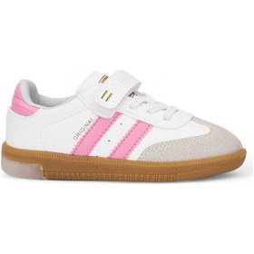 Resim 044 Çocuk Işıklı Sneaker Beyaz/pembe Beyaz - Pembe 