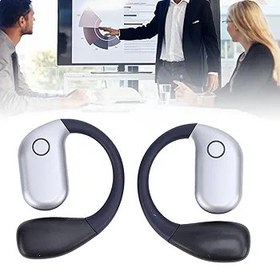 Resim Sxhlseller Dil Tercüman Kulakbuds - HD Ses Kalitesi Ve ANC Ile Gerçek Zamanlı Çeviri, 144 Dil, Müzik İçin Uzun Pil Ömrü, Çağrılar, Seyahat (BLACK) 