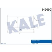 Resim Klima Kondenseri Transit V184 2.0D 2.0 Tdc 2.4 Tdci 2000- 504644111 