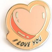 Resim Kagito “ı Love You” Broş 