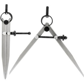 Resim Endüstriyel Yaylı Düz Çizim Pergeli 125 Mm, Dayanıklı ve Kullanışlı Araç Gereç 