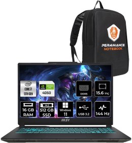 Resim MSI Cyborg 15 i7-13620H 16GB 512GB SSD RTX4050\u002F6GB 15.6\ FHD 144HZ W11H A13VE-897XTR & PER4 ÇANTA 