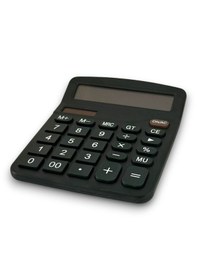 Resim Dx-837b Güneş Enerjili Ve Pilli Siyah Hesap Makinesi 12 Haneli - 1 Adet Siyah 