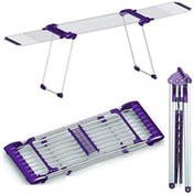 Resim Alüminyum Kanatlı Kurutmalık 145x57x10 cm Gri - Mor 