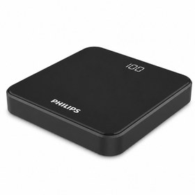 Resim Philips DLP7717NB/00 10000mAh Powerbank 2 USB Çıkışlı LCD Göstergeli Taşınabilir Şarj Cihazı Siyah 