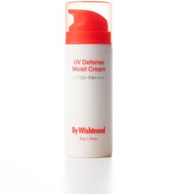 Resim By wishtrend - uv defense moist cream spf 50+ pa++++ su bazlı yüksek korumalı güneş kremi 50gr 