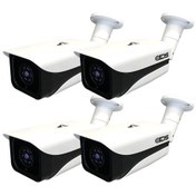 Resim IDS DS-7070HD4 5 MP Sony Lensli 1080P Full HD AHD Güvenlik Kamerası - 4 Adet 