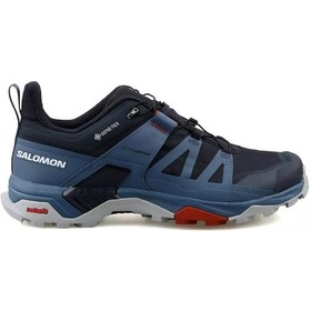 Resim Salomon X Ultra 4 Erkek Lacivert Gore Tex Outdoor Ayakkabı 473765 Lacivert 