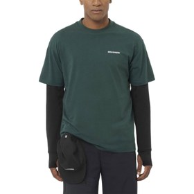 Resim Salomon Freestyle Unisex Yeşil Tişört 