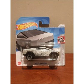 Resim Hot Wheels Tesla Cybertruck 3+ Yaş İçin Coi Hobi Oyuncak Araba Metal Malzeme 