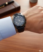 Resim SPECTRUM PREMİUM Yeni Sezon Suni Deri Kordon Roma Rakam Detaylı Erkek Kol Saati 