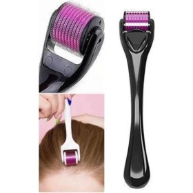 Resim Savarga 540 Iğneli Derma Roller 1mm Titanyum Uçlu Saç Kaş Serum Kullanımına Uygun 