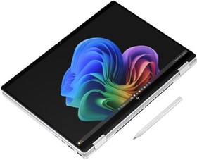 Resim HP OmniBook XFlip 2'si 1 arada dizüstü bilgisayar Next Gen AI | Intel® CoreTM Ultra 7 258V | Intel® ArcTM 140V GPU | 32 GB LPDDR5x-8533 | 1 TB PCIe® Gen4 NVMeTM M.2 SSD | 14 inç OLED Ekran | Windows 11 Home | BS9X3EA 