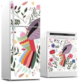 Resim Buzdolabı Ve Bulaşık Makinesi Takım Sticker 0316 