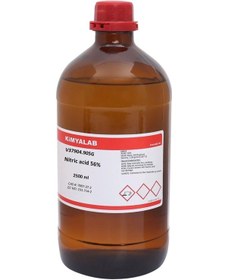 Resim Kimyalab Nitrik Asit 56% Cam Şişe 2500 ML Nitric Acid HNO3 