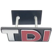 Resim Polo Golf Jetta Passat B5 B6 Gtı Touran Bora Araba Styling Aksesuarları 3d Tdı Ön Kaput Izgara Rozeti Amblem Süslü 