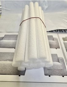 Resim StarMall Süngerli Çubuk 20 Adet Koltuk Örtüsü Sıkıştırma Yerleştirme Aparatı Koltuk Kılıfı 30-35 Cm Beyaz 