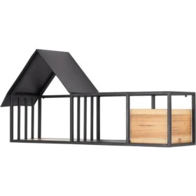 Resim Wess Dizayn Metal Duvar Rafı Iskandinav Masa Üstü Organizer WD-219 