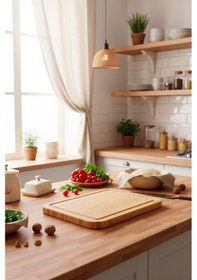 Resim Bernardo Bambum Bamilo Kesme Tahtası Orta Boy Ahşap 