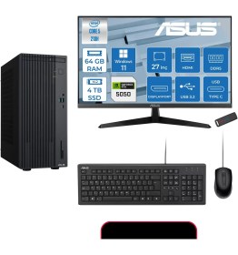 Resim Asus Expertcenter P500MV Intel® Core™ Ultra 5 210H 4.8ghz Aı 64GB Ddr5 4tb SSD 27" 120Hz 8GB/RTX5050 WIN11HOME Mini Tower Masaüstü Bilgisayar E52108512B0D27H25+ZETTAUSBBELLEK 