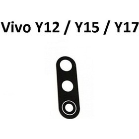 Resim Vivo Uyumlu Y12 Arka Kamera Camı Lensi (Çıtasız Sadece Cam) 