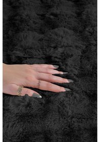 Resim Elart Toffy Paspas Takımı 60x100 Cm Antrasit Antrasit 