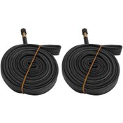 Resim Xindoker 700x23c Schrader Valfi 48mm Lastik Tamiri Seti - Dayanıklı Butil Kauçuk İç Lastikler Ve Çekici Paletler 2 Adet , Yol Bisikletleri İçin Uygun, Konforlu Ve Güvenli Sürüş 