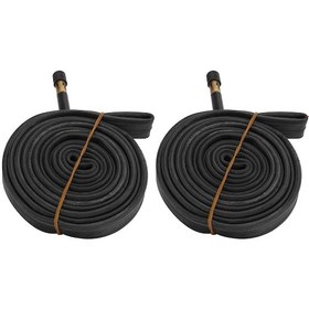 Resim Xindoker 700x23c Schrader Valfi 48mm Lastik Tamiri Seti - Dayanıklı Butil Kauçuk İç Lastikler Ve Çekici Paletler 2 Adet , Yol Bisikletleri İçin Uygun, Konforlu Ve Güvenli Sürüş 