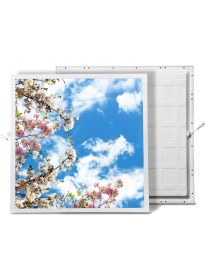 Resim Gök Panel 60X60 LED Panel Aydınlatma Armatür Avize Sıva Altı Desenli Tekli 46510453SA 