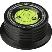 Resim Spibicyy Evrensel 60Hz Lp Vinil Plak Çalar Disk Pikap Sabitleyici Seviye Alüminyum Alaşımlı Ağırlık Kelepçesi Siyah (Yurt Dışından) 