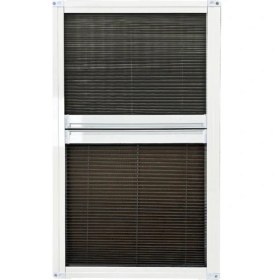 Resim Kamataş Siper Beyaz Alüminyum Dikey Karavan Sineklik Ve Perde Istediğin Ölçüde (Max. 60X100) 