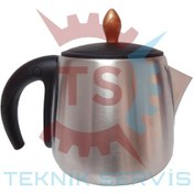 Resim Arçelik K 3282 IC Gusto Uyumlu Inox Demlik 